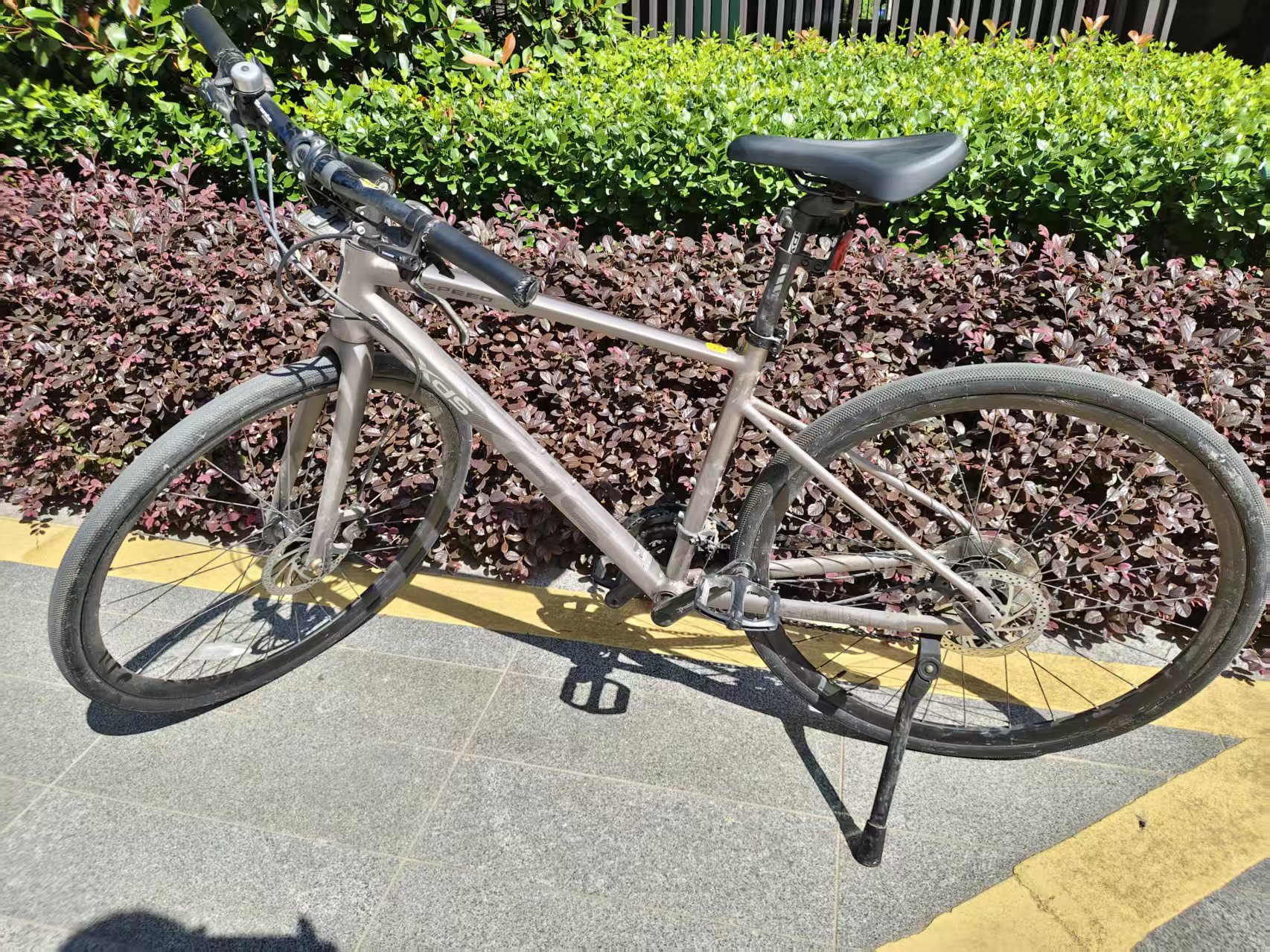 喜德盛极速380平把公路车